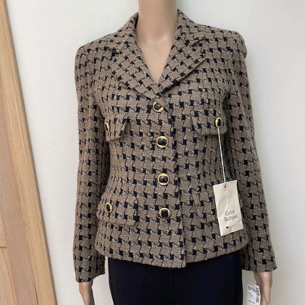 Saks Herbert Grossman wool blazer